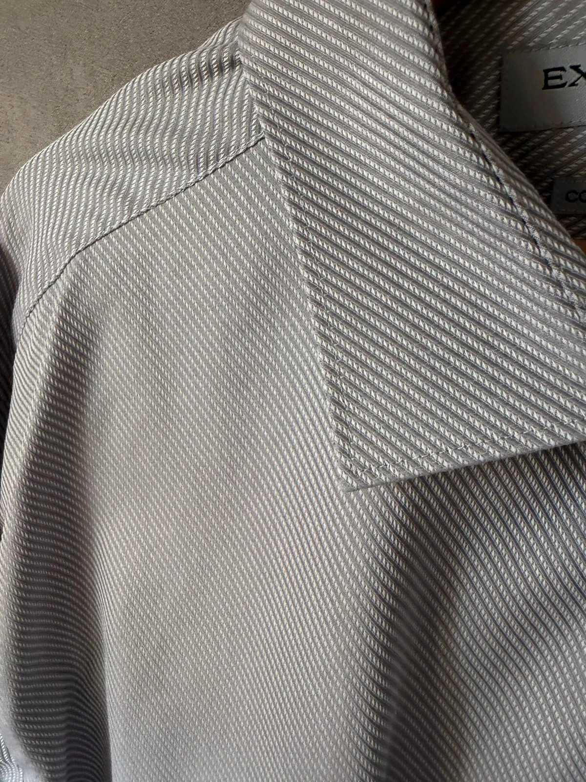Camisa gris rayada Armand Thierry – photo 2